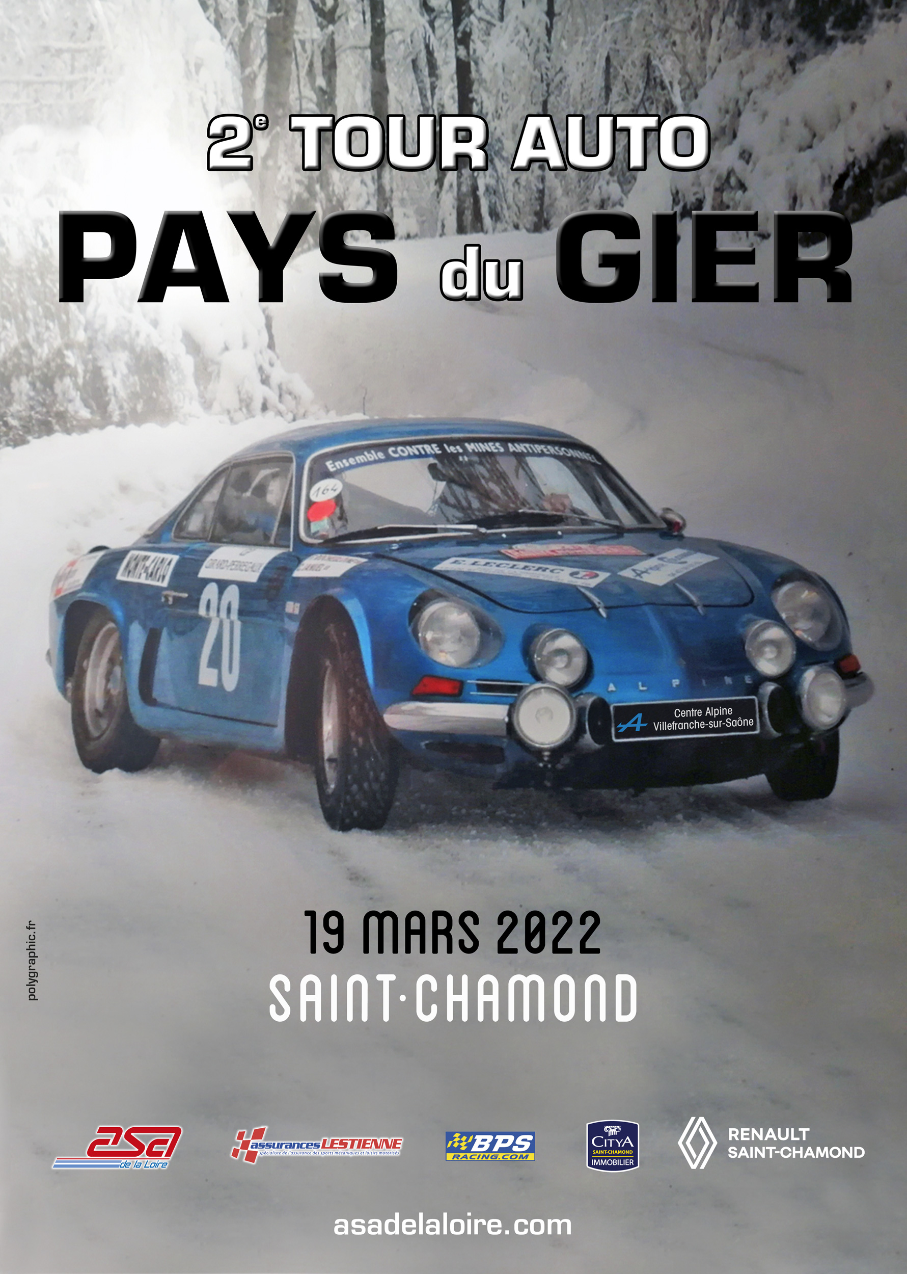 Règlement Tour Auto ASA Loire 42 Rallye Pays du Gier Team Rallye 42